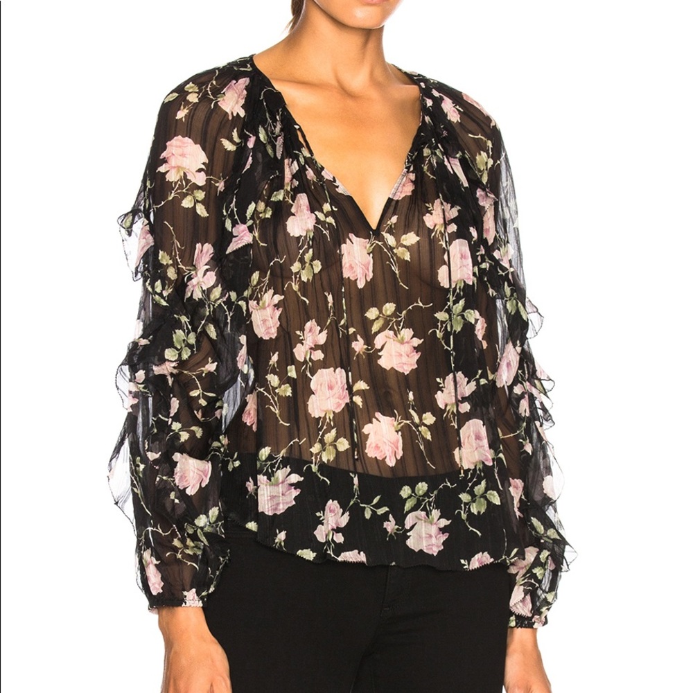 Ulla Johnson Azalea Blouse